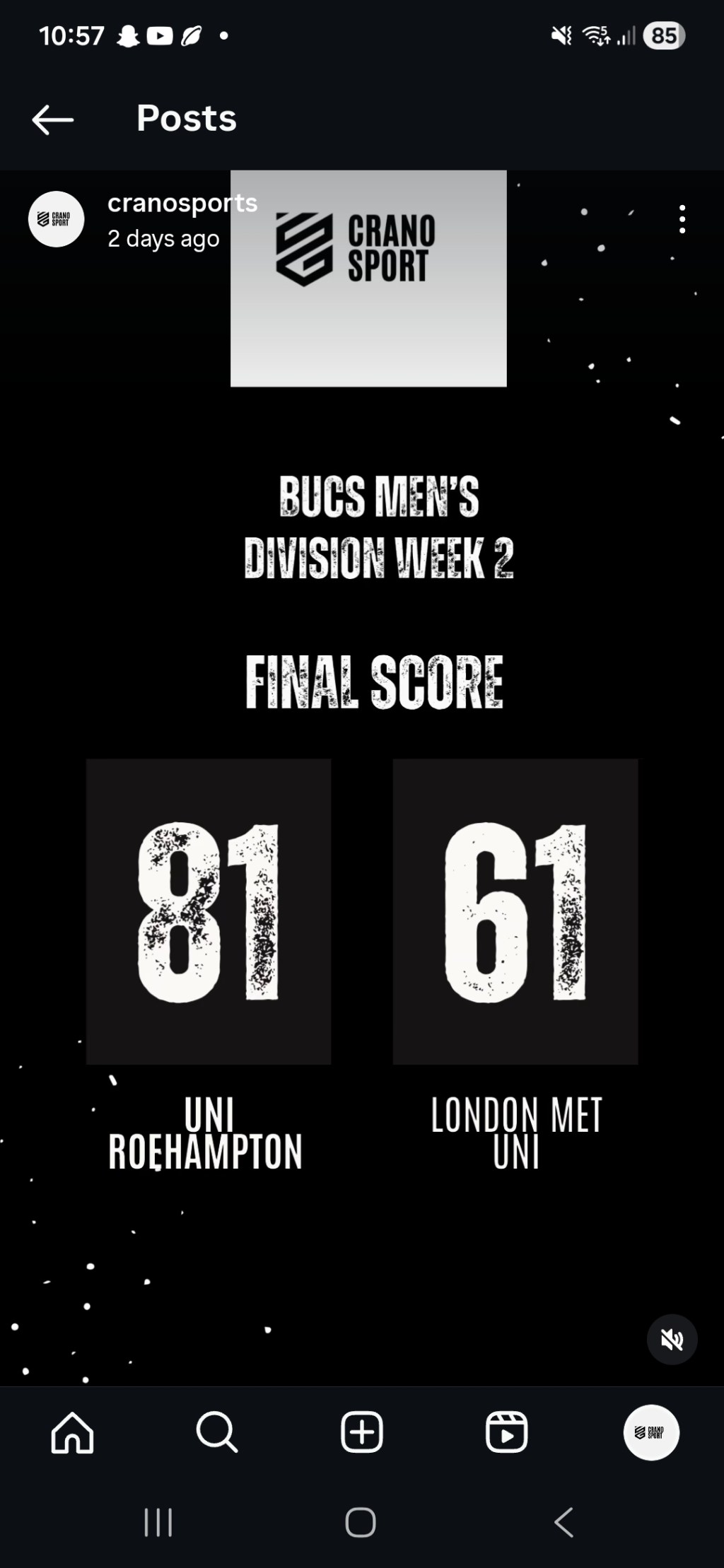 BUCS Basketball: Roehampton overpower London Met in 81–61 win